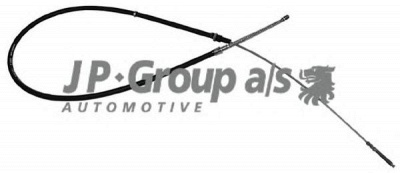 JP GROUP 1170304700 -  Трос, стояночная тормозная система